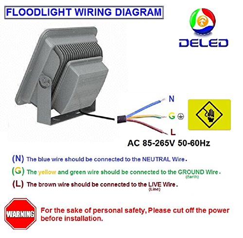 Flood Light Wiring Diagram - Wiring Diagram & Schemas