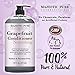 Majestic Pure Hair Conditioner for Damaged Hair, Pink Grapefruit Natural Conditioner, 85% Organic, 16 Fluid Ounce