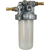 XYZIL Long Fuel Filter Valve 724160-55200 Compatible with Yanmar Tractor 220 250 276 330 336 1802 1820 2001 2002 2020 2202 2220 2301 2402 2420 2610 2620 2820 3220 3810 4220 4300 YMG1800 YMG2000