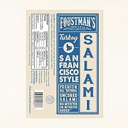 Foustman's Salami Turkey San Francisco Style