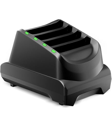 Amazon.com : 4-Slot Battery Charging Cradle Kit for Zebra TC21