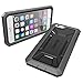 iPhone 6 / iPhone 6S Case - Poetic [Revolution Series] Apple iPhone 6 inch Case - [Heavy Duty] [Dual Layer] Complete Protection Hybrid Case with Built-In Screen Protector for Apple iPhone 6 (2014)/iPhone 6S (2015) Black (3 Year Manufacturer Warranty From Poetic)