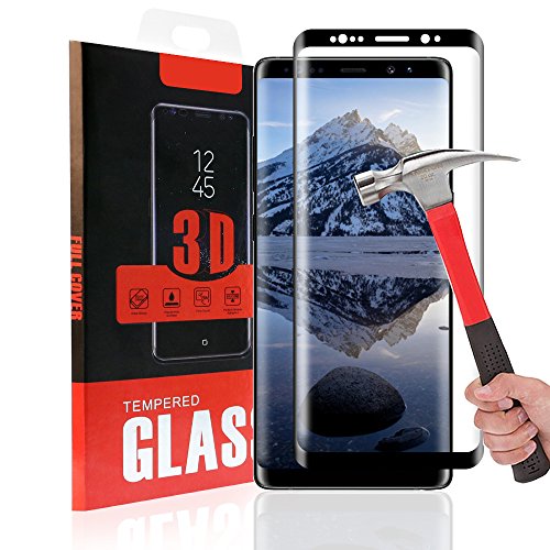 [1 pack] galaxy note 8 screen protector, asstar full co…