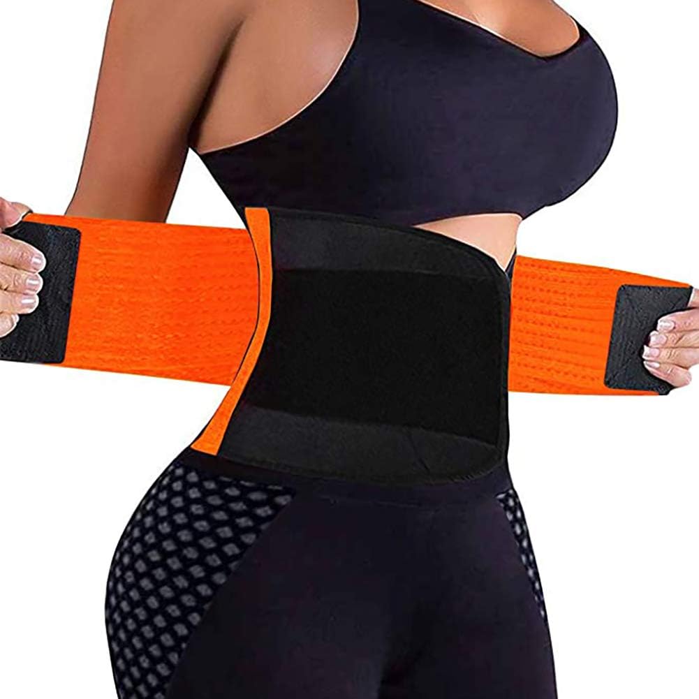 Waist Trimmer, Waist Trainer Belt for Women Slimming Waist fat burning belt Adjustable Fat Burning Belt S-3XL