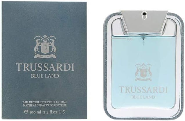 Trussardi Blue Land EDT Spray 100ml Men Oriental Woody Fragrance New