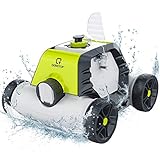 OT QOMOTOP Robotic Pool Cleaner, Rechargeable