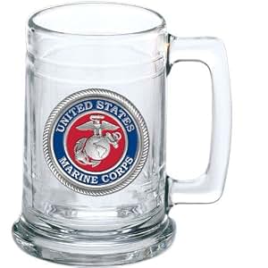 usmc beer mug
