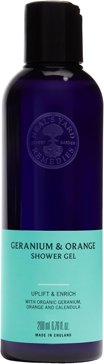 Neal's Yard Remedies Geranium & Orange Shower Gel 200ml