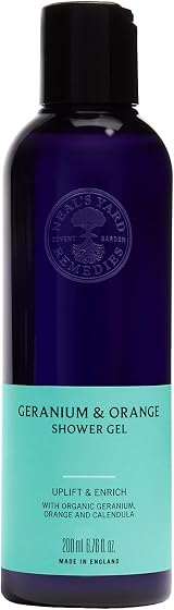 Neal's Yard Remedies Geranium & Orange Shower Gel 200ml