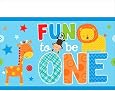 One Wild Boy Birthday Plastic Tablecloth - 54x102 Inch Multi-Color Animal Print