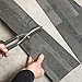 Aspect Peel and Stick Stone Overlay Kitchen Backsplash - Charcoal Slate (5.9