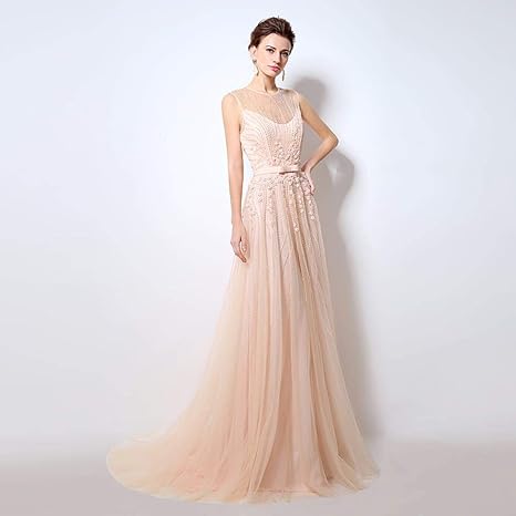 blush evening dresses uk