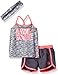 RBX Baby Girls' 3 Piece Tank, Short & Headband Set