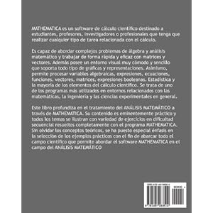 ANALISIS MATEMATICO con MATHEMATICA. Ejercicios resueltos (Spanish Edition)