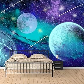 Wall Mural Dream World Removable Wallpaper Wall Sticker for Bedroom Living Room - 66x96 inches