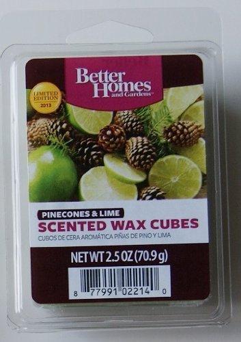 Better Homes and Gardens Pinecones and Lime Wax Cubes
