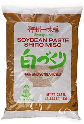 Shiro Miso Paste NON GMO No MSG Added Miko Brand 35.2oz by Miyasaka Brewery Co, Ltd [Foods] (Original Version) - Thumbnail 6