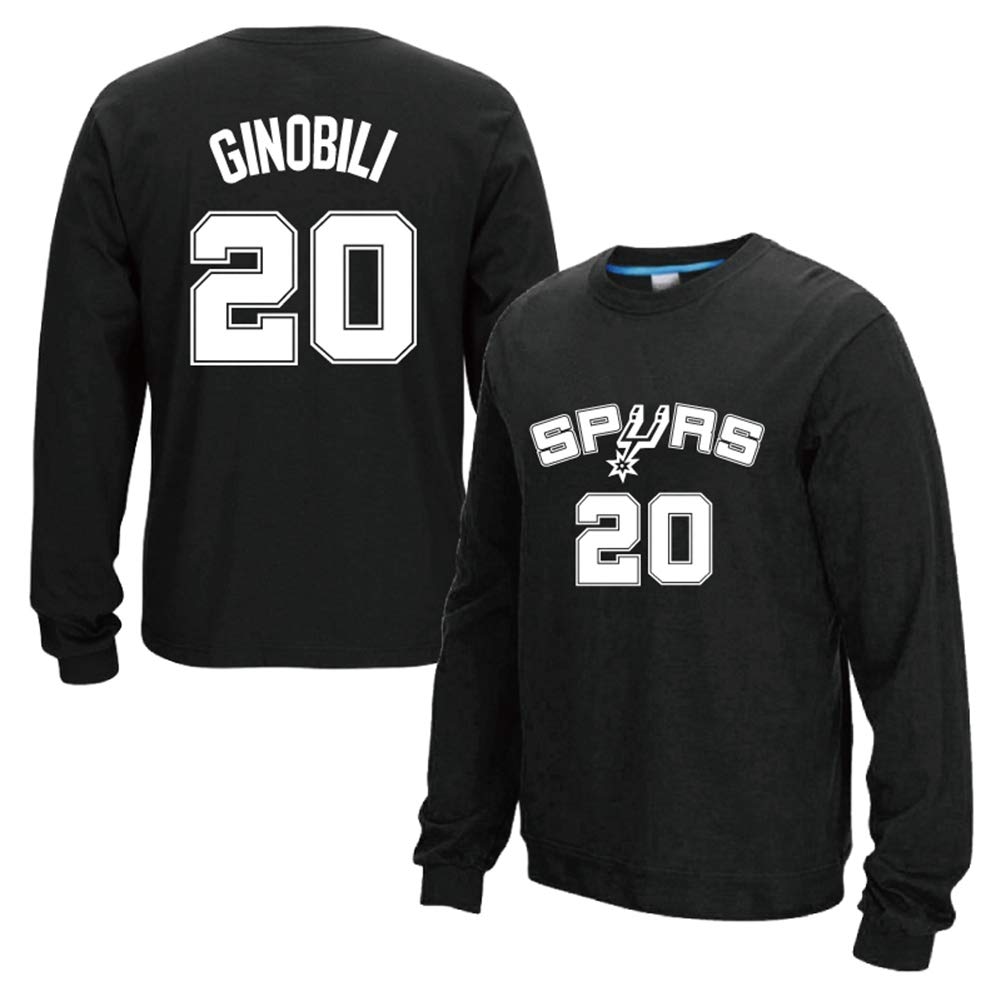 Disery NBA Basketball Hoodie 160~190CM San Antonio Spurs #20 Manu