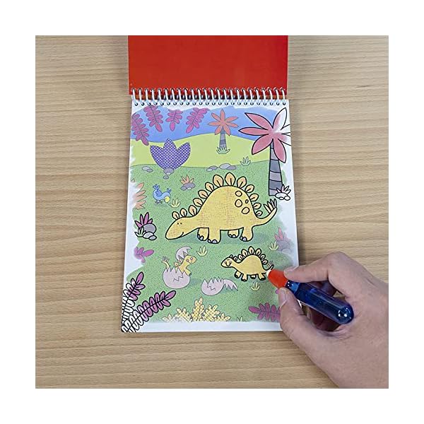 Galt Toys, Water Magic - Dinosaurs, Colouring Books for Children, Ages 3 Years Plus