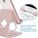 Stand for iPhone, Charging Cell Phone Stand For iPhone X 8 7 6 6s Plus & Tablet & Any Cell Phone - Rose Gold