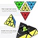 Roxenda Pyramid Cube, 3x3x3 Pyramid Speed Cube Triangle Magic Cube Puzzle