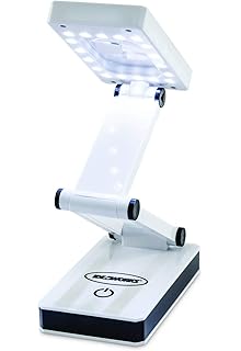carson optical lighted deskbrite magnifier