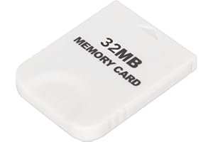 Memory Card for NintendoWii Game Console, High Speed Storage Devices Plug and Play White Gaming Memory Card, Game Console Rep