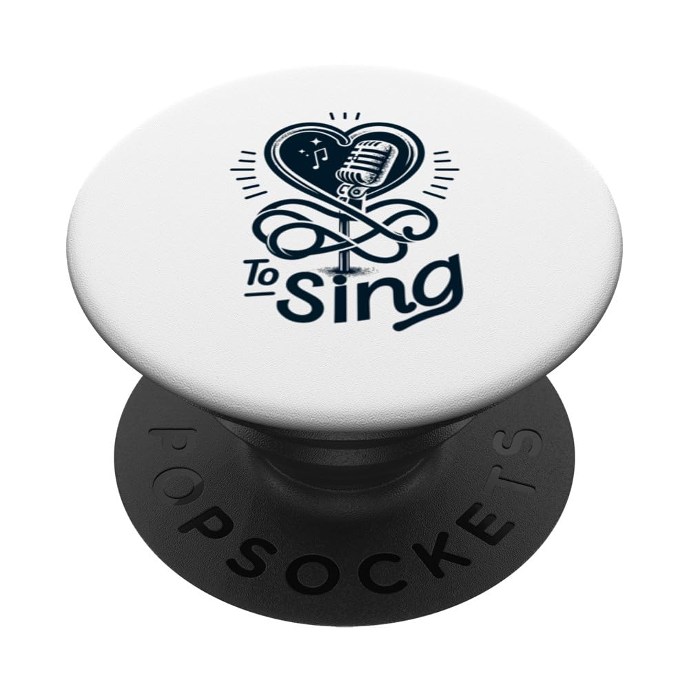Heart of Harmony Tee – Sing Your Soul PopSockets Swappable PopGrip