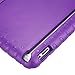 NEWSTYLE Apple iPad 2 3 4 Shockproof Case Light Weight Kids Case Super Protection Cover Handle Stand Case for Kids Children for Apple iPad 4, iPad 3 & iPad 2 2nd 3rd 4th Generation (Purple)