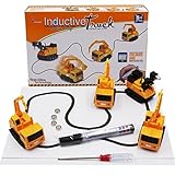 Magic Inductive Truck [Choose Your Truck] Magic Toy Car Follow Any Drawn Line Battery Included for Kids & Children Best Gift (1 Piece)