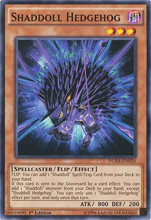 Yu-Gi-Oh! - Shaddoll Hedgehog (DUEA-EN024) - Duelist Alliance - Unlimited Edition - Common