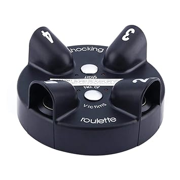 Crazy-Store Lucky Electric Finger Game Machine Electric Shocking Roulette Lie Detector