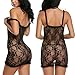 Avidlove Women Sexy Babydoll Lingerie Set Lace See-through Nightwear
