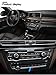 Carbon Fiber Car Cd Control Panel Frame Decorations Sticker Refit Styling Trim