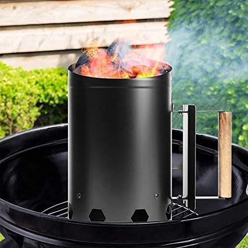 Buy Abhsant Chimney Starter BBQ Charcoal Chimney Starter with Handle