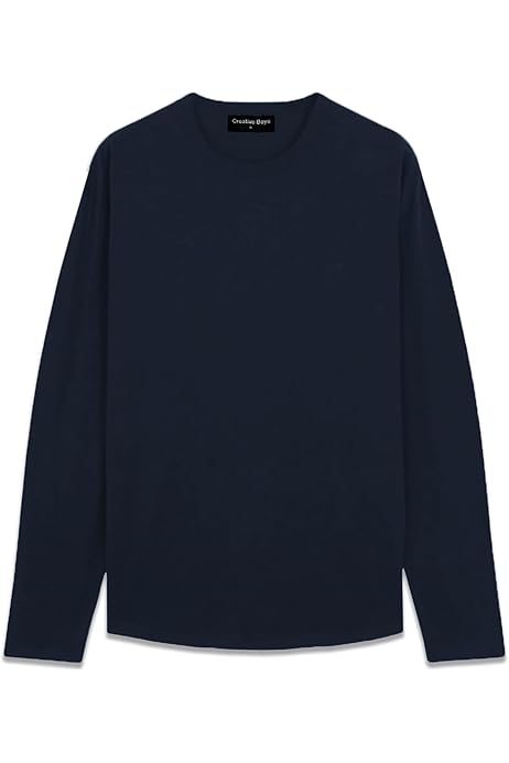 All Saints Hombre Playera Básica De Algodón Sólido Para