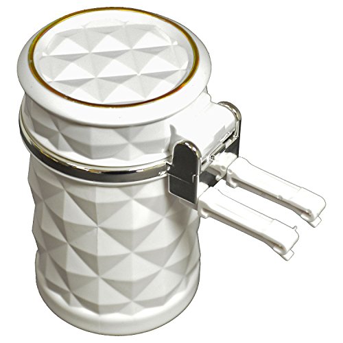 qualitykeylessplus Led Automotive Cup Holder Ashtray Coin Holder