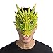 Supersoft Fantasy Adult Dragon Half Face Halloween Mask
