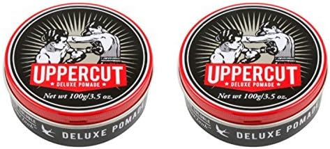 Uppercut Deluxe Pomade 7.0 oz (2 Packs of 3.5 oz) by Uppercut Barber