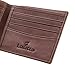 Lositto 2 ID Window RFID Wallet for Men, Bifold Wallet, Sleek and Stylish Gift for Men, Multi Card Extra Capacity Travel Wallet (Large, Chocolate Brown-Distressed full grain leather)