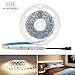 HitLights LED Strip Lights Warm White SMD 300LED 16.4FT 3528 LED Light Strip 3000K 12V DC Tape Lights for Home Kitchen Party Under Cabinet and More - 2nd Gen primary