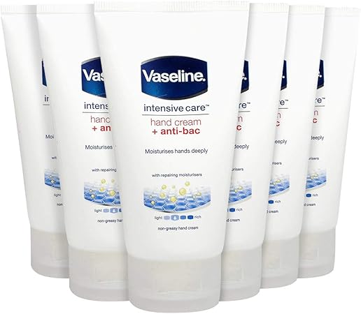 vaseline hand cream anti bac
