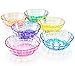SCANDINOVIA - Unbreakable Premium Tableware - Set of 6 - Tritan Plastic - Perfect for Gifts - BPA Free - Dishwasher Safe - Stackable (46 oz Bowls)