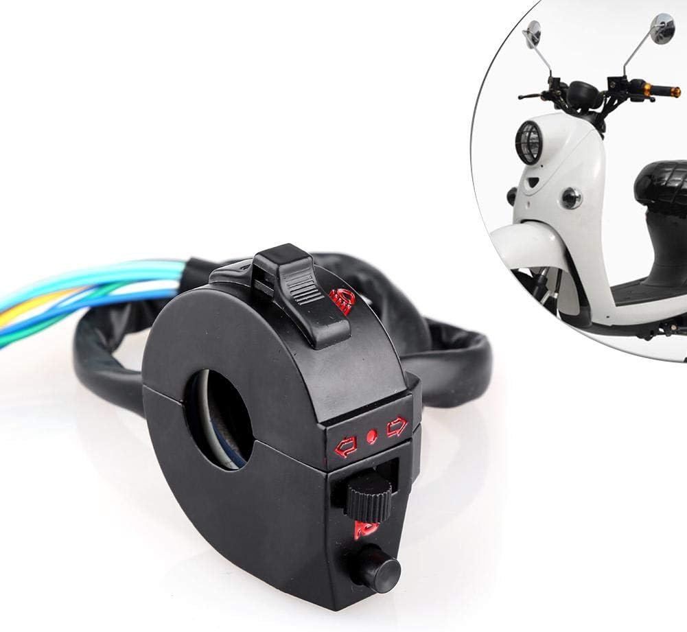 Motorcycle Handlebar Control Switch,Fydun Comfortable High Low Beam Horn Switch Turn Control Switch 1 Pair Left and Right Side Motorcycle Left Hand Controls - Image 3