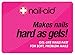 NAIL-AID 1 Minute Artificials, Clear, 0.55 Fluid Ounce