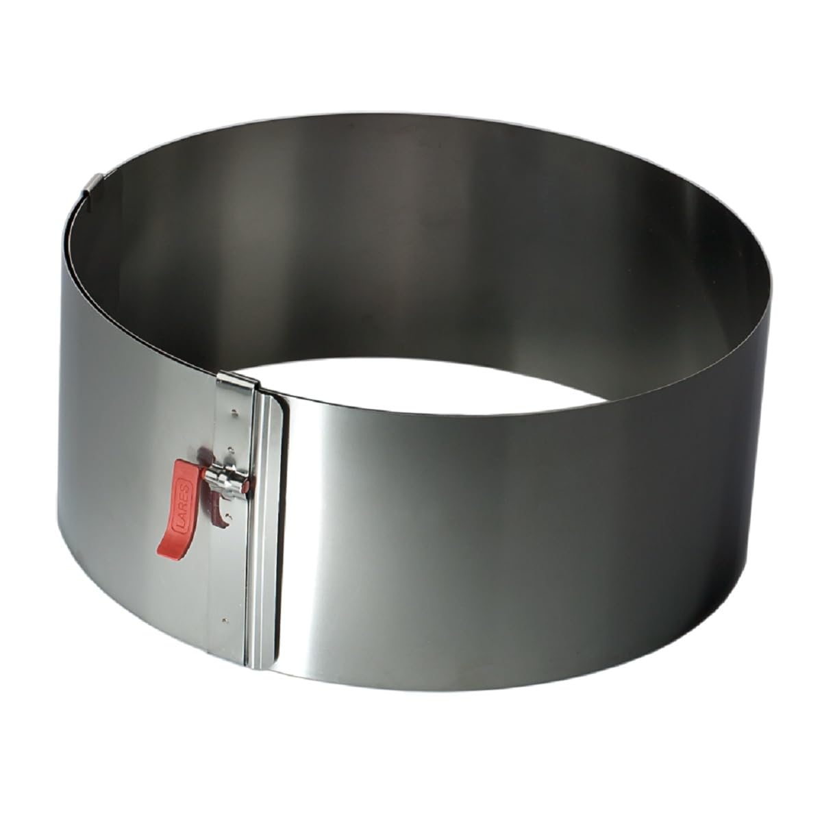 Lares Tall Cake Ring with Clamping Lever, 17 - 30 cm, Height: 15 cm