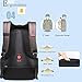 Uoobag KT-01 Slim Laptop Backpack Waterproof Anti-theft Bag 15.6 Dark Coffee