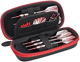 Casemaster Sentry Dart Case Red Zipper Six Darts TacTech Foam view 11