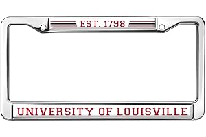 GRAPHICS & MORE University of Louisville School Logo Full Size Standard License Plate Metal Frame