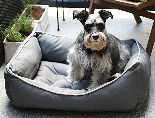 Pet Craft Supply Premium Snoozer Couch-Style Sofa Outdoor/Indoor Pet Bed for Dogs & Cats